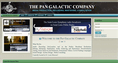 Desktop Screenshot of pangalacticrecording.com